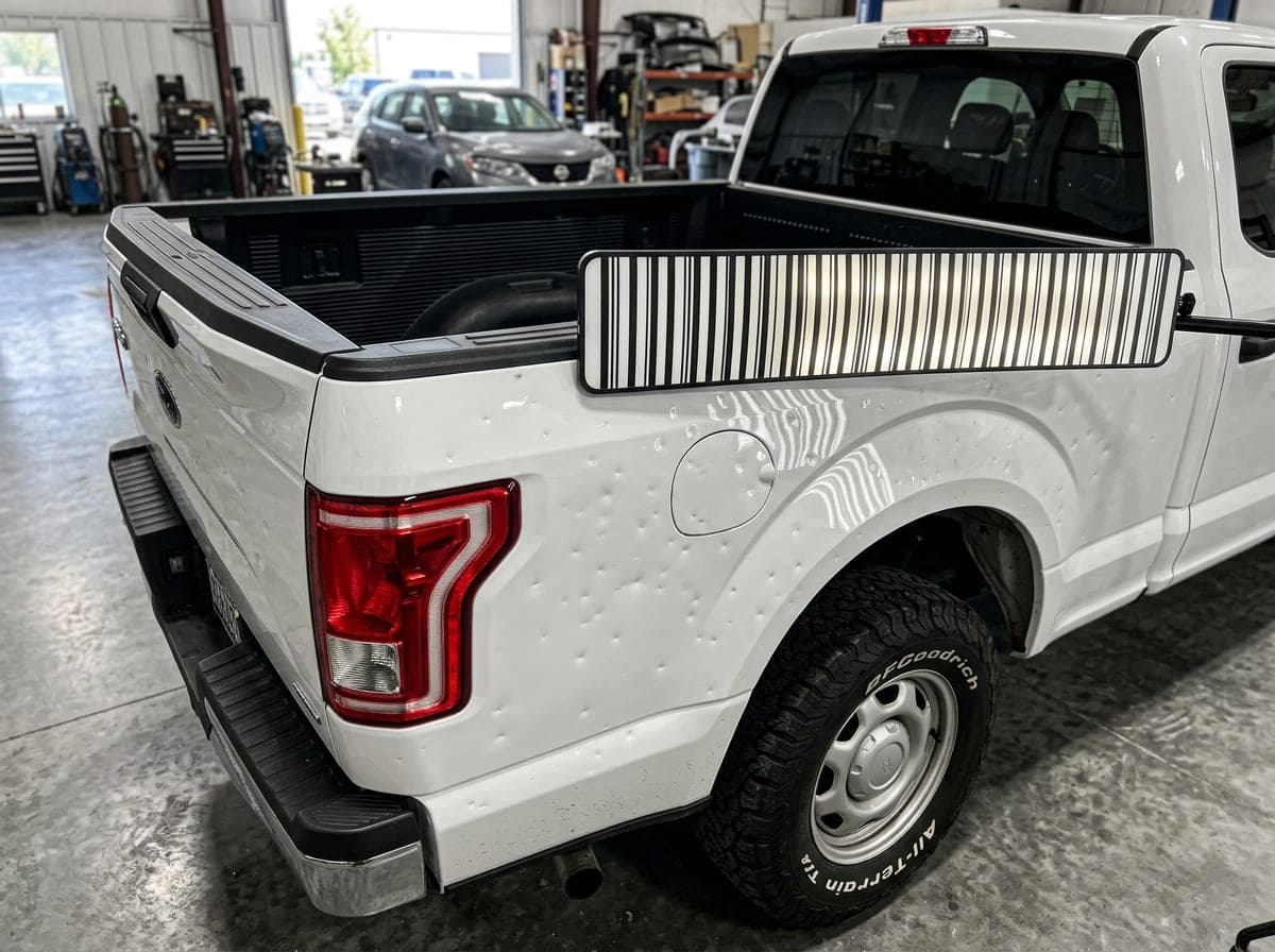 Ford F-150 · Bed & quarter — Before